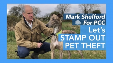 Mark on stamping out pet theft